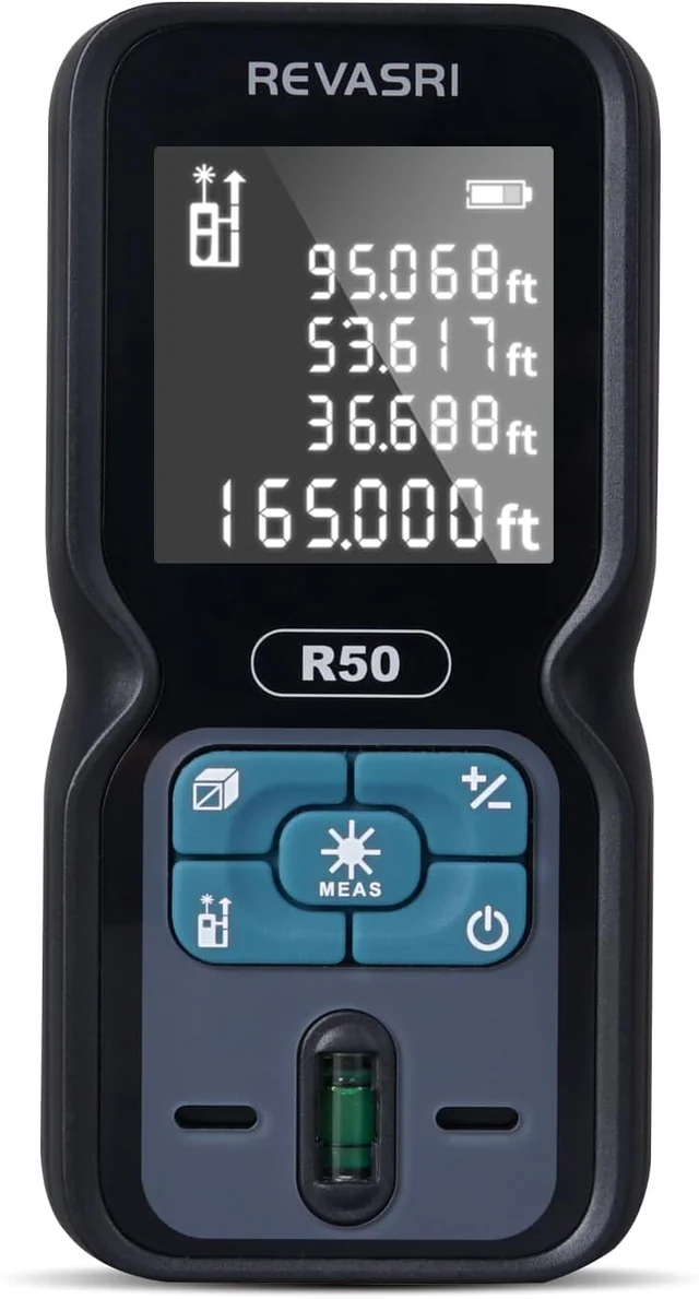 165-Foot Indoor Laser Distance Meter — product view